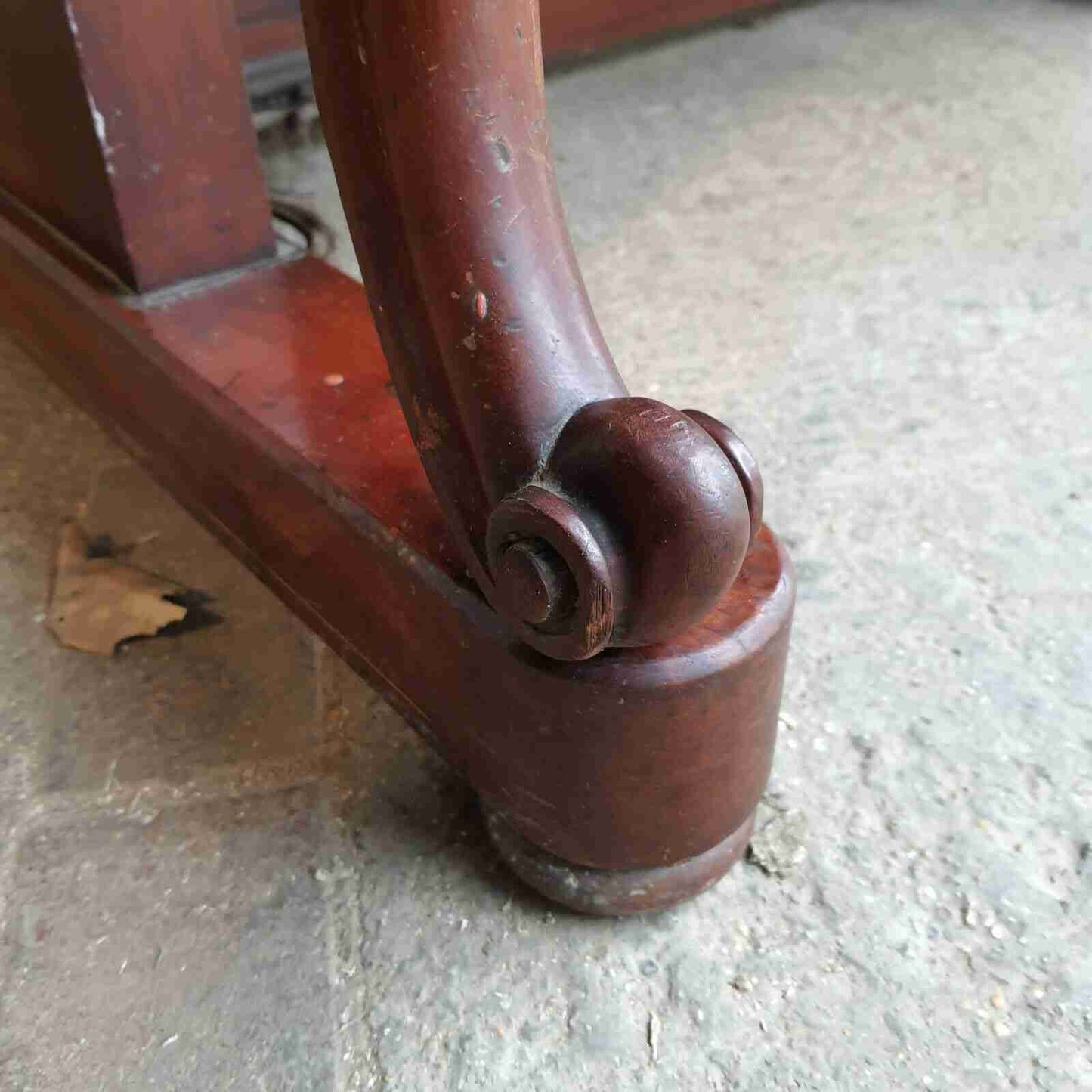 antique victorian mahogany panelled clerks desk table cabriole legs lift lid