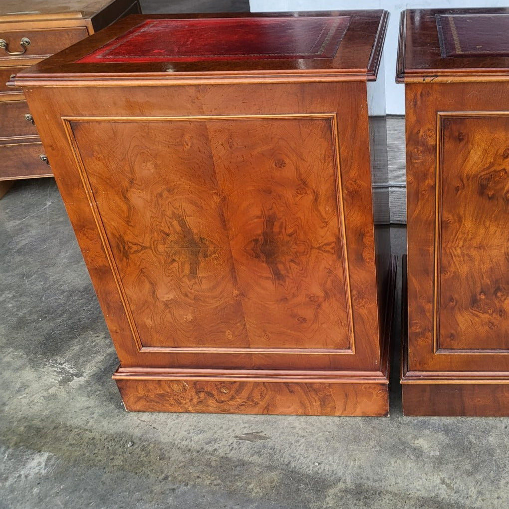 antique repro filing cabinet leather top drawers file drawers
