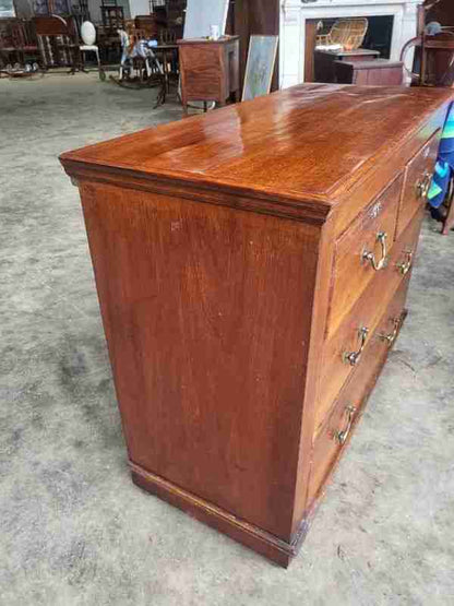 Antique Edwardian small 2 over 2 chest of drawers