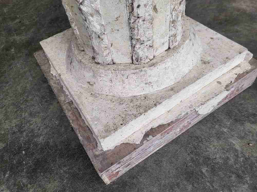 Architectural salvage large tall round roman column