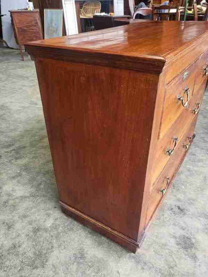 Antique Edwardian small 2 over 2 chest of drawers