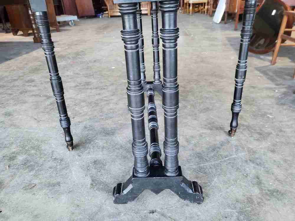 Antique Sutherland gate leg drop leaf dining occasional table