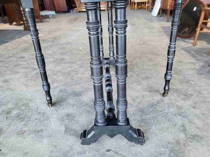 Antique Sutherland gate leg drop leaf dining occasional table