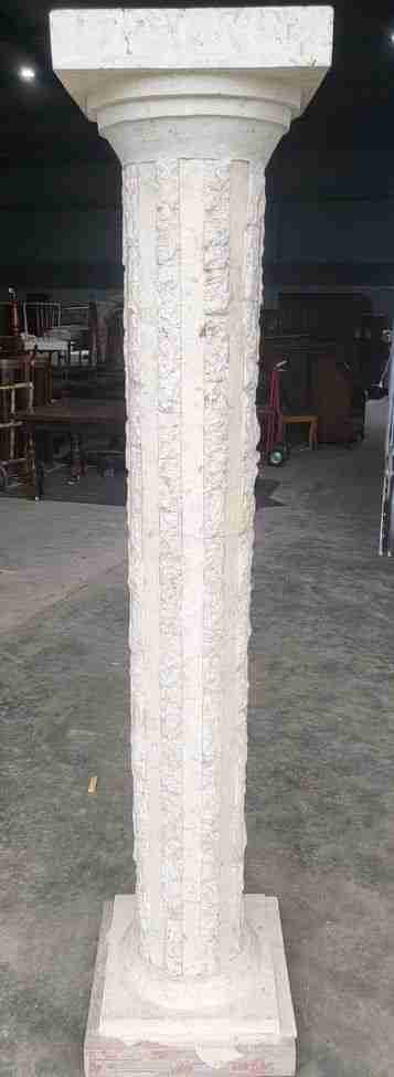 Architectural salvage large tall round roman column
