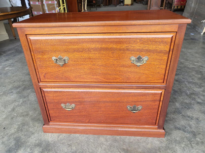 Antique repro chest of drawers 2 large linen drawers