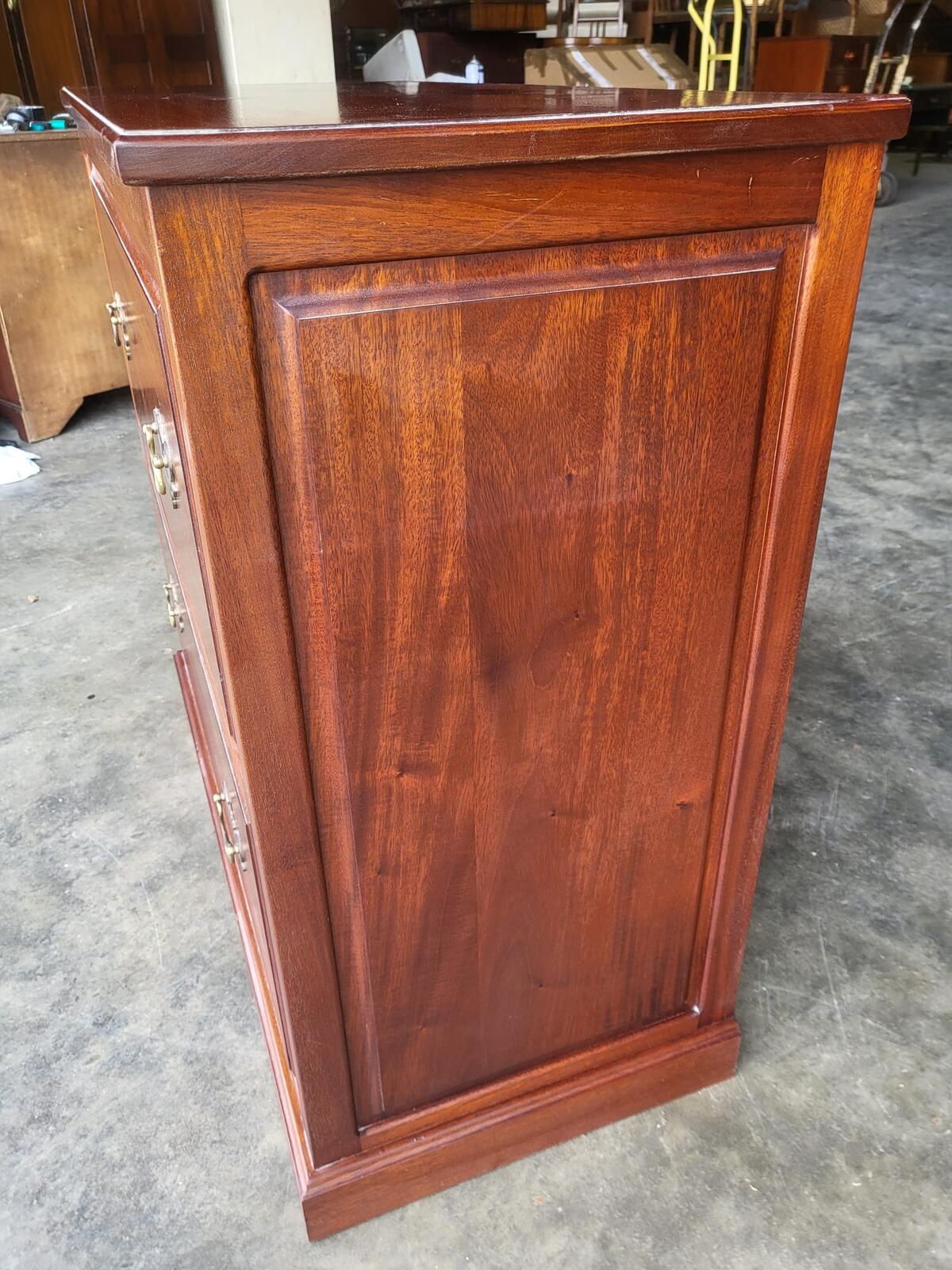 Antique repro chest of drawers 2 large linen drawers