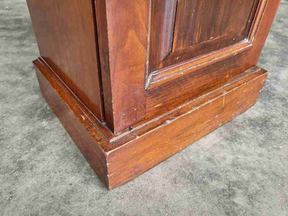 Antique Edwardian 1x door pot cupboard side end table shelf