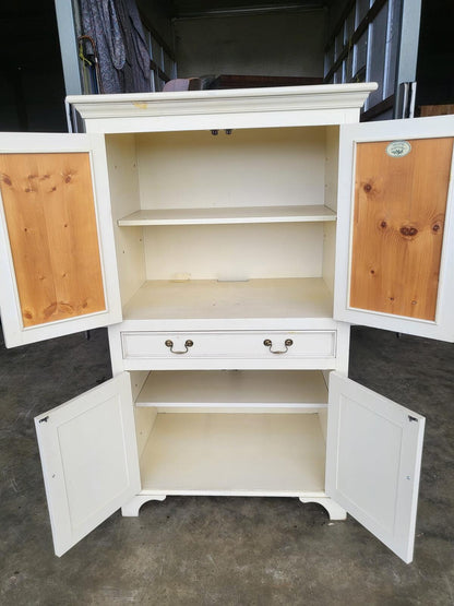 Laura Ashley linen press storage cabinet kitchen cupboard