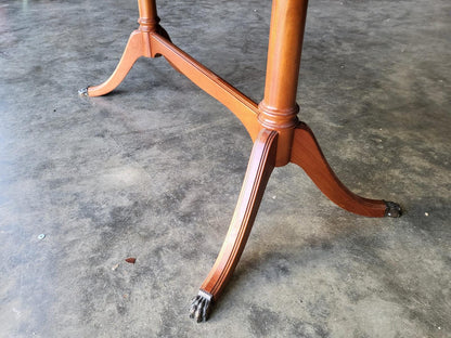 Mcintosh D end seat to 10 extending pedestal dining table