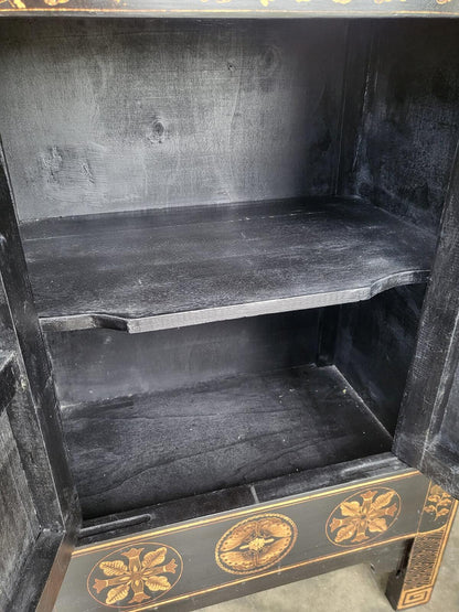 Small Chinese cabinet cupboard side end lamp table