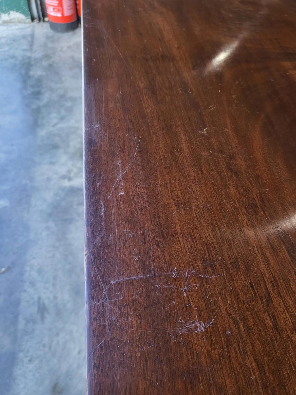 Antique square fold over dining work table desk seat 4