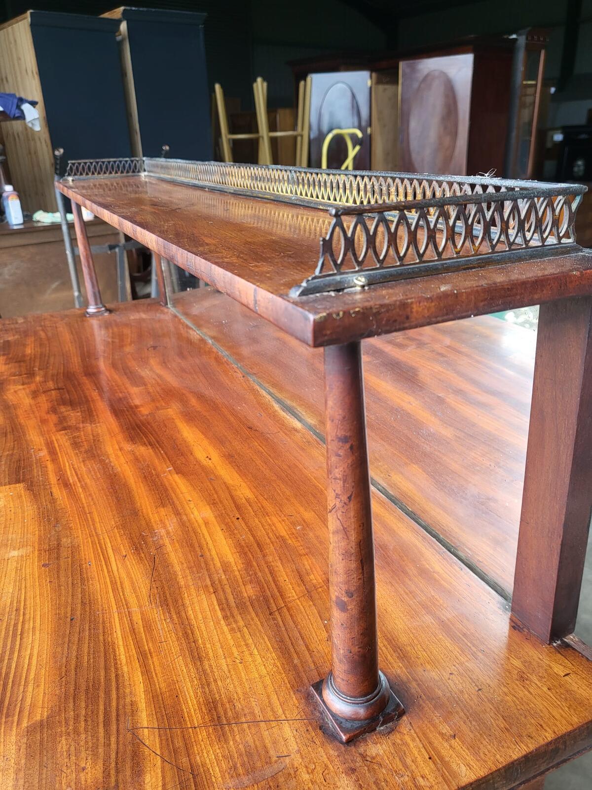 Antique Victorian chiffonier sideboard cupboard gallery