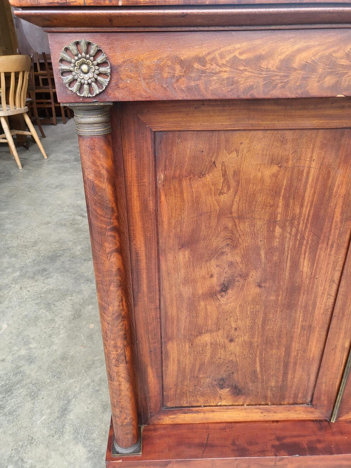 Antique Victorian chiffonier sideboard cupboard gallery