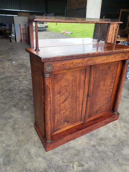 Antique Victorian chiffonier sideboard cupboard gallery
