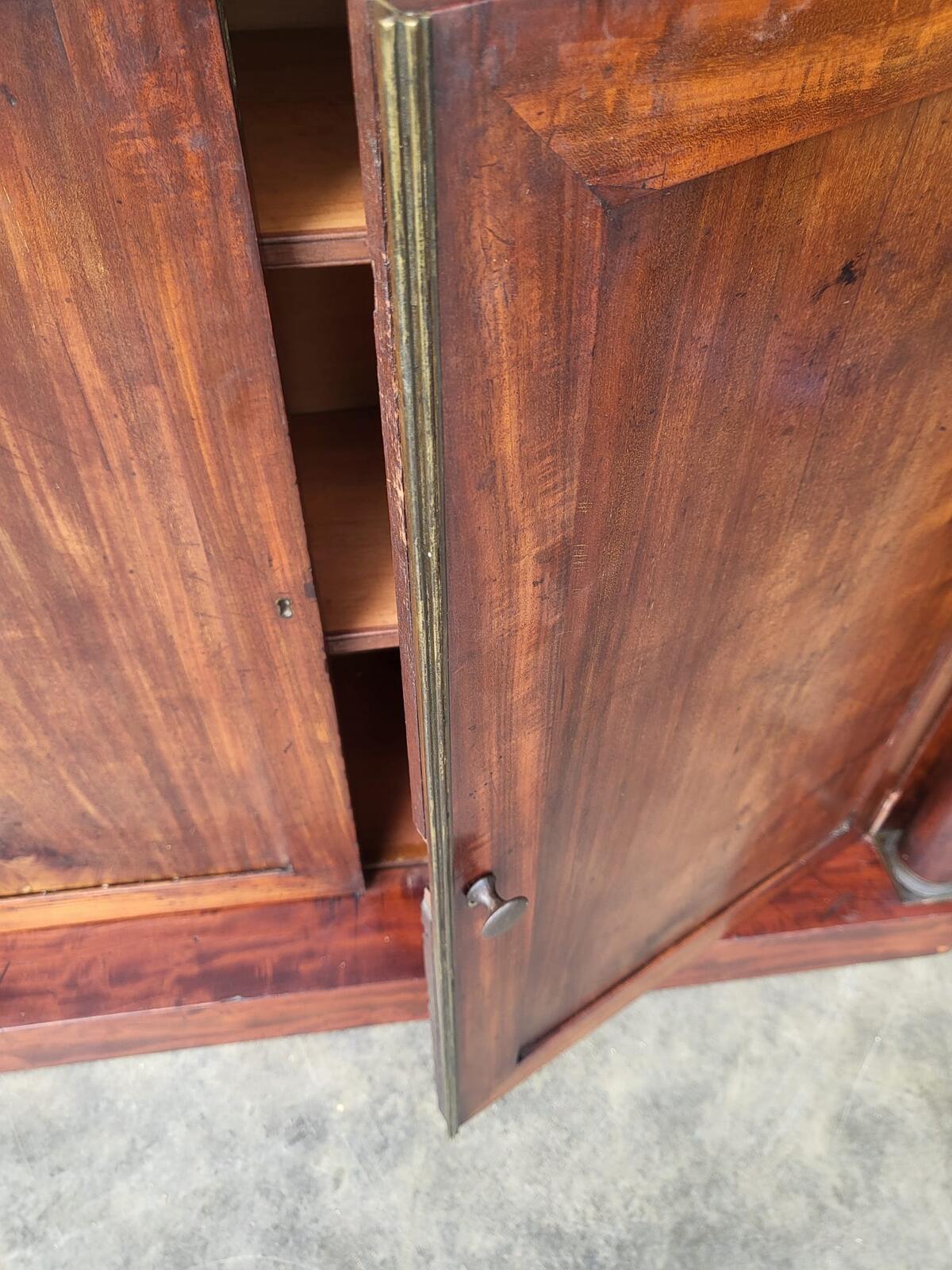 Antique Victorian chiffonier sideboard cupboard gallery