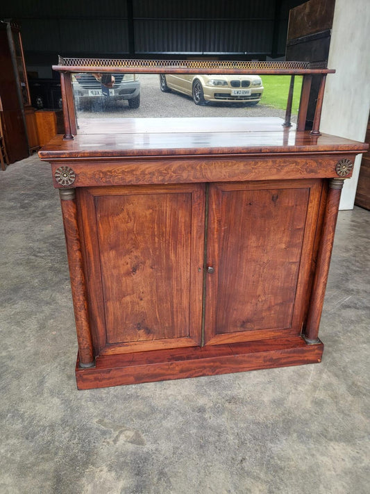 Antique Victorian chiffonier sideboard cupboard gallery