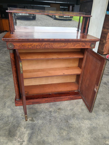 Antique Victorian chiffonier sideboard cupboard gallery