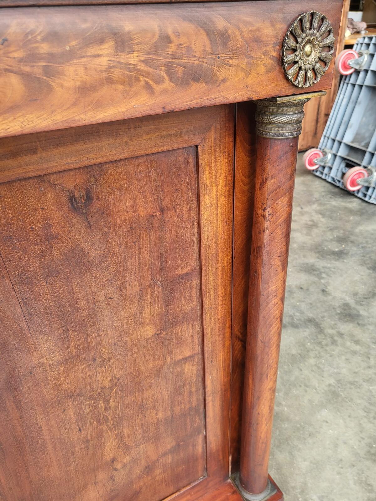 Antique Victorian chiffonier sideboard cupboard gallery