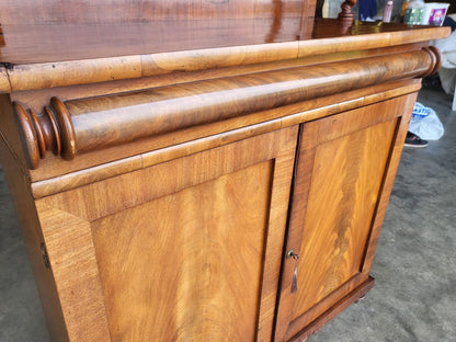 Antique Victorian small chiffonier sideboard drawer cupboard