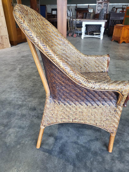 Wicker conservatory patio garden arm chair