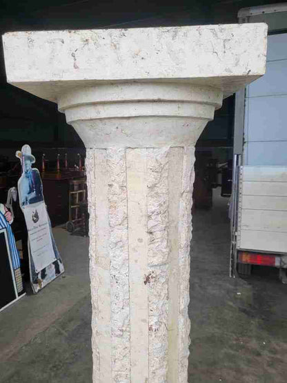 Architectural salvage large tall round roman column