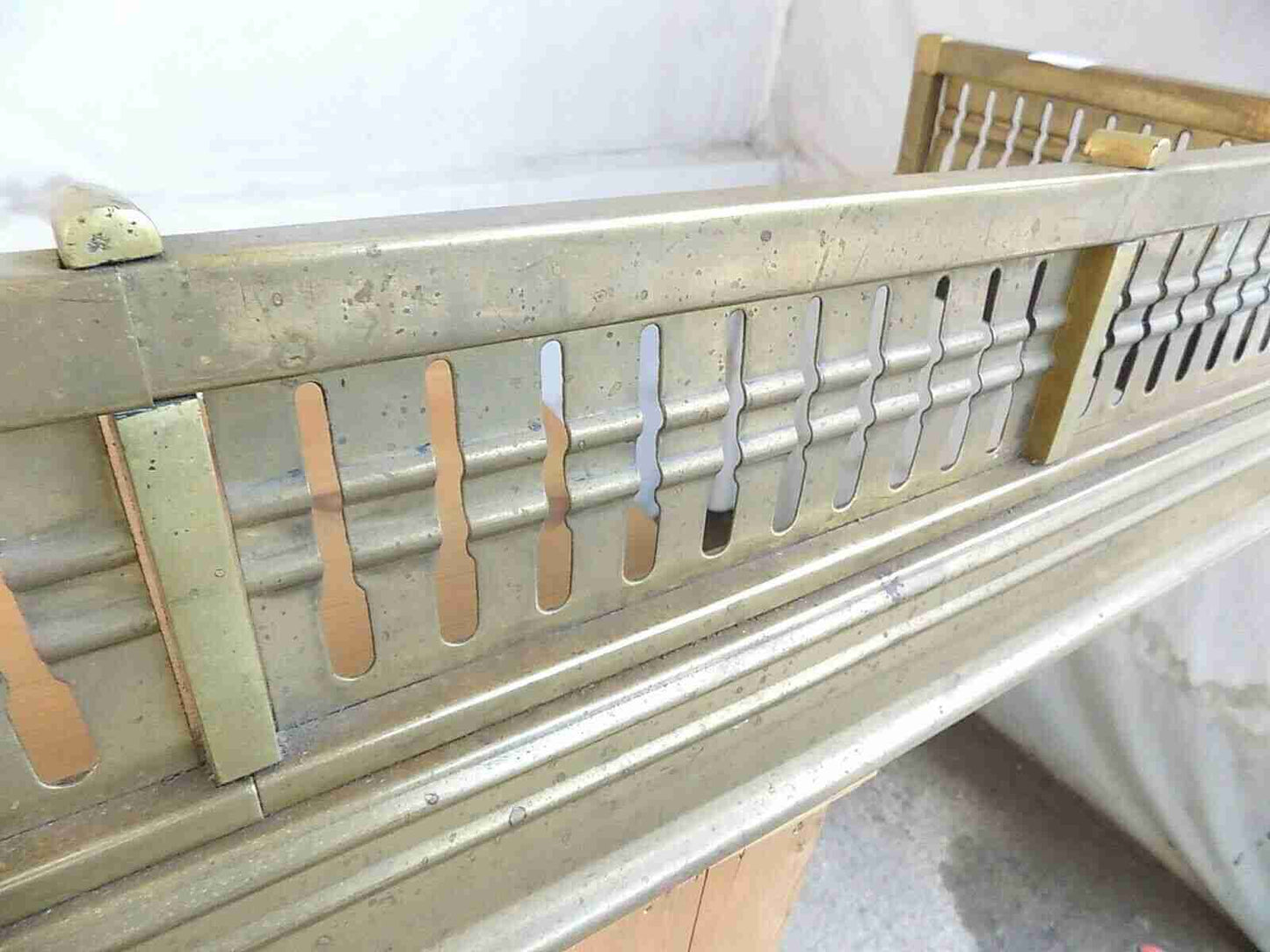 antique fireplace fender brass Fireplace Fireplaces & Accessories fire fender