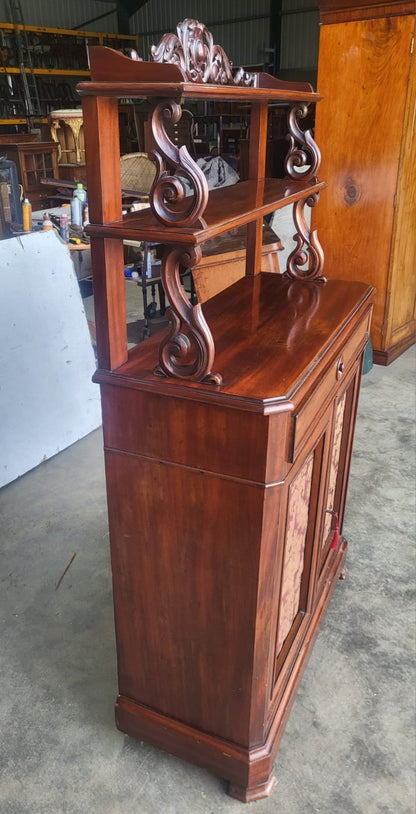 Antique slim small chiffonier sideboard gallery cabinet