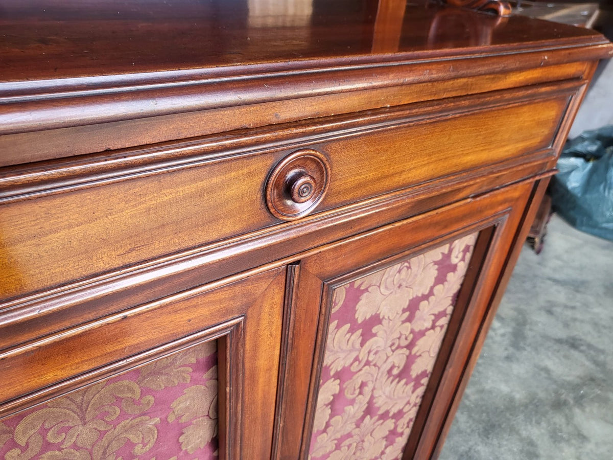Antique slim small chiffonier sideboard gallery cabinet
