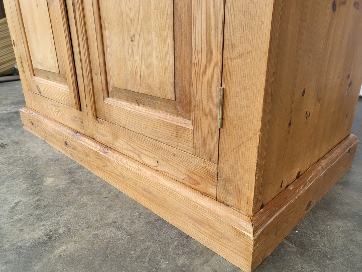 Pine breakdown double wardrobe 4 parts bedroom