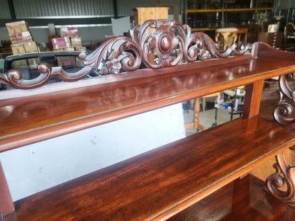 Antique slim small chiffonier sideboard gallery cabinet