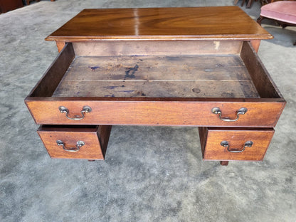 Antique Victorian mahogany tall boy small serving hall table sideboard