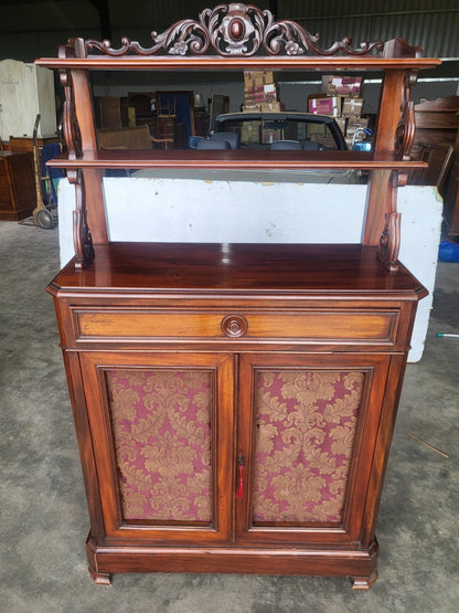 Antique slim small chiffonier sideboard gallery cabinet