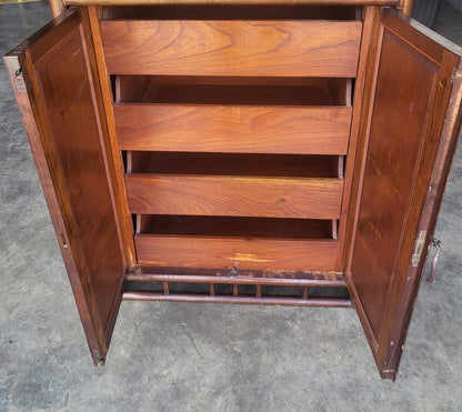 Vintage chest of drawers cabinet cupboard tray drawers