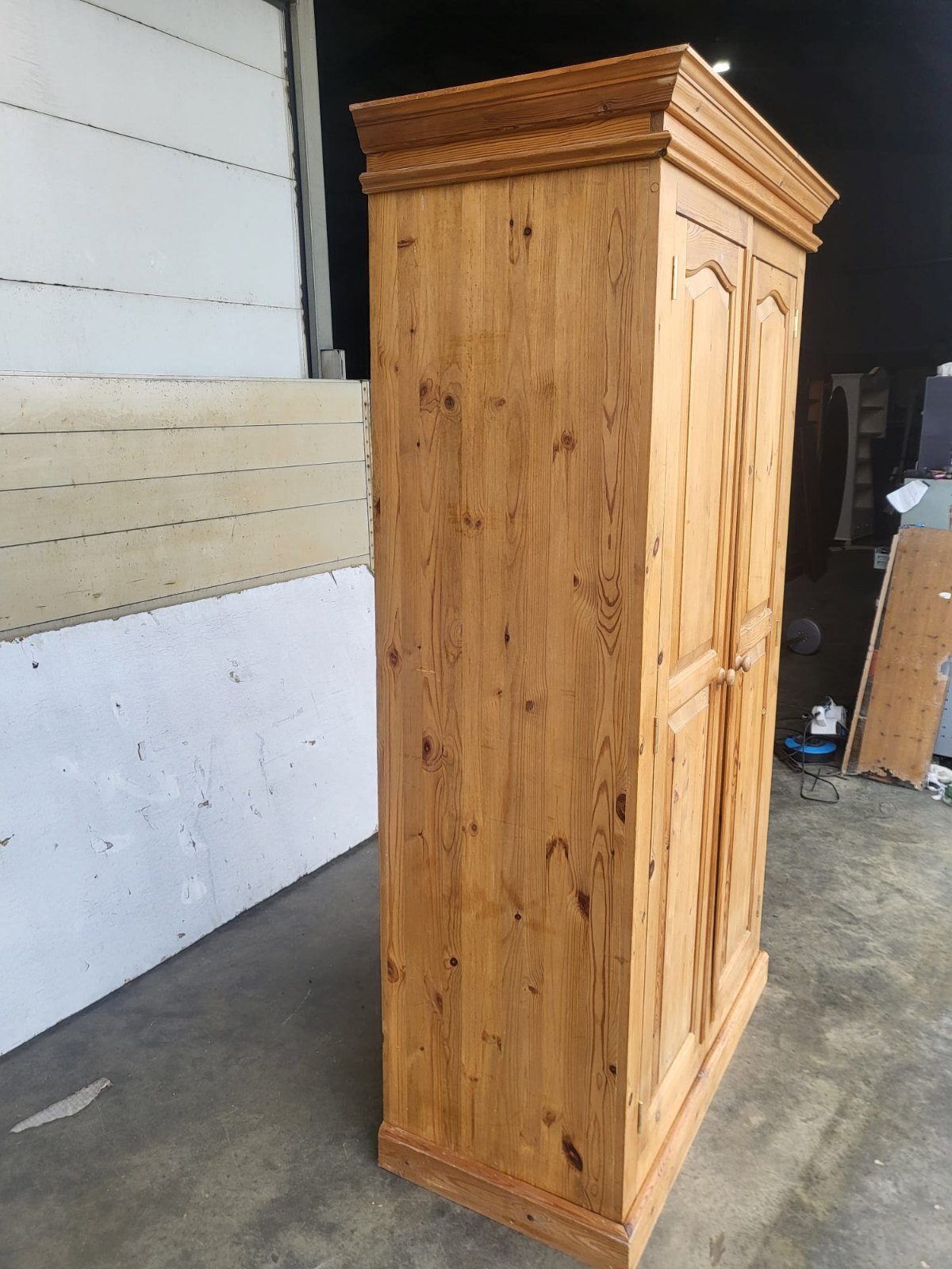 Pine breakdown double wardrobe 4 parts bedroom