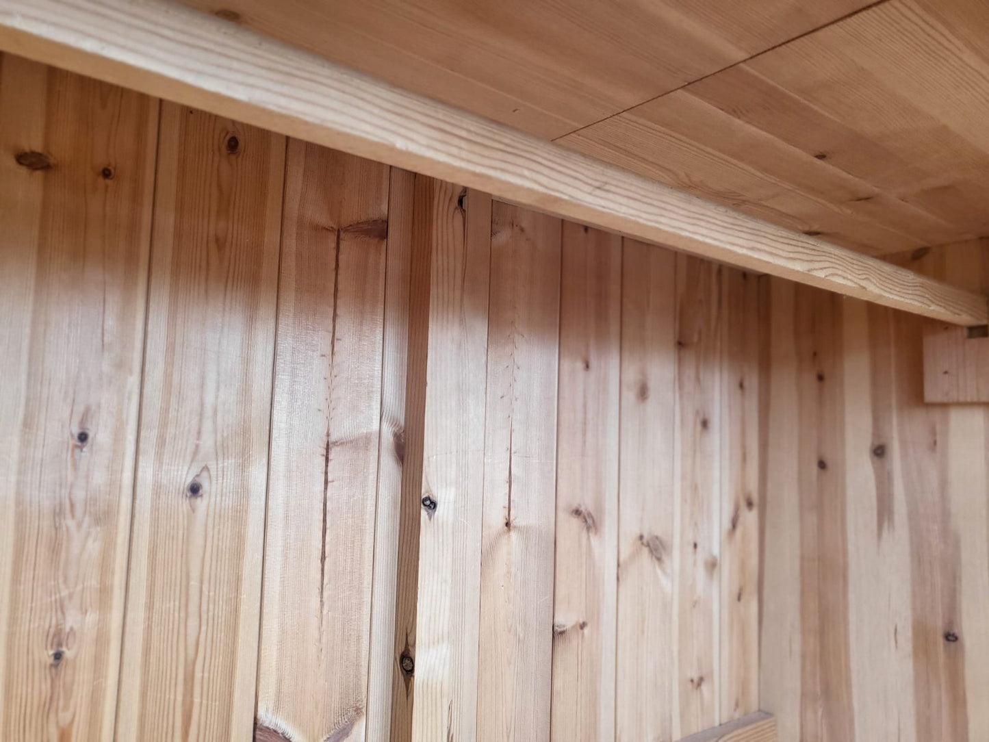 Pine breakdown double wardrobe 4 parts bedroom