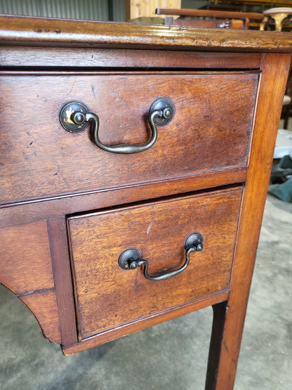 Antique Victorian mahogany tall boy small serving hall table sideboard