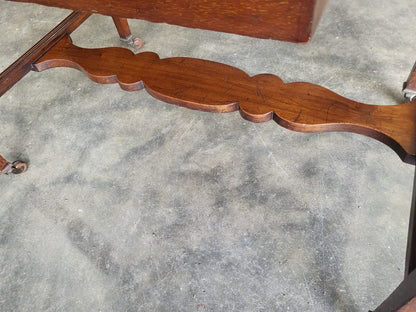 Antique Edwardian single drawer work sewing hall table desk