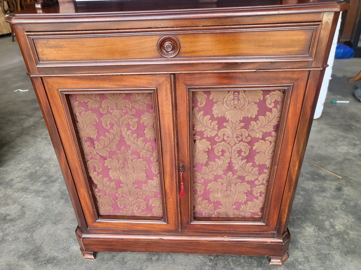 Antique slim small chiffonier sideboard gallery cabinet