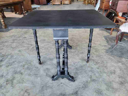 Antique Sutherland gate leg drop leaf dining occasional table