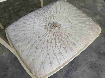 Vintage 1930's small dressing table stool mirror