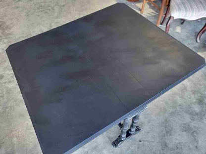 Antique Sutherland gate leg drop leaf dining occasional table