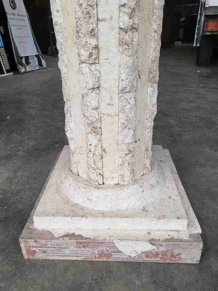Architectural salvage large tall round roman column
