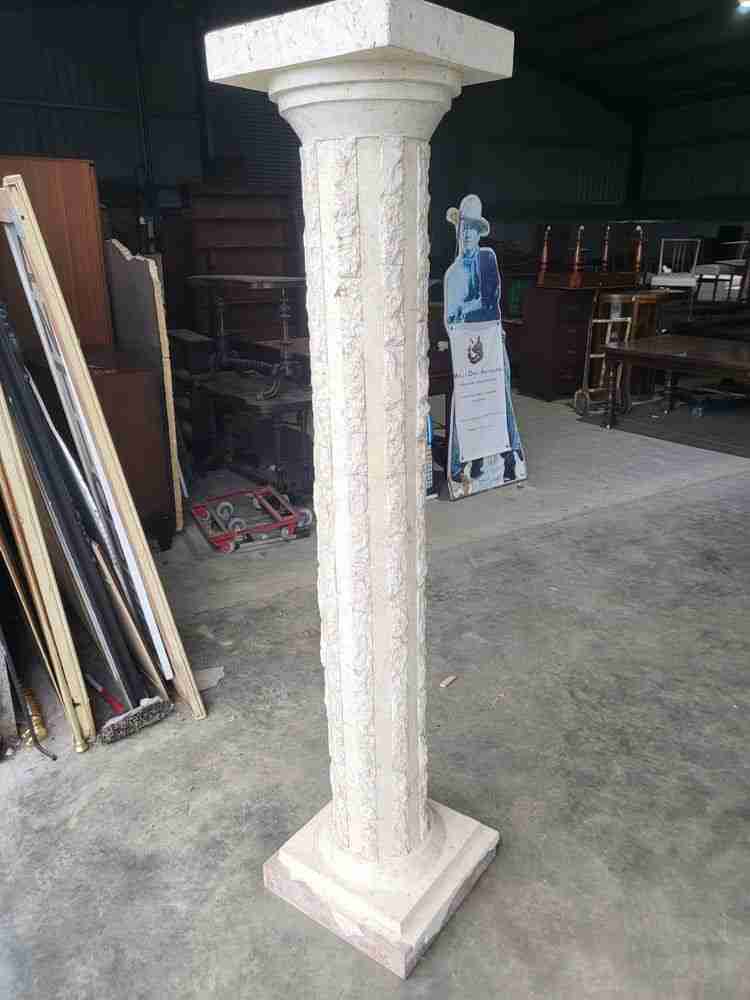Architectural salvage large tall round roman column