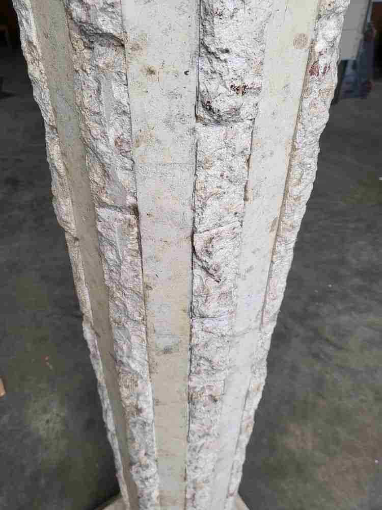 Architectural salvage large tall round roman column