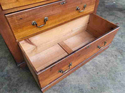 Antique Edwardian small 2 over 2 chest of drawers