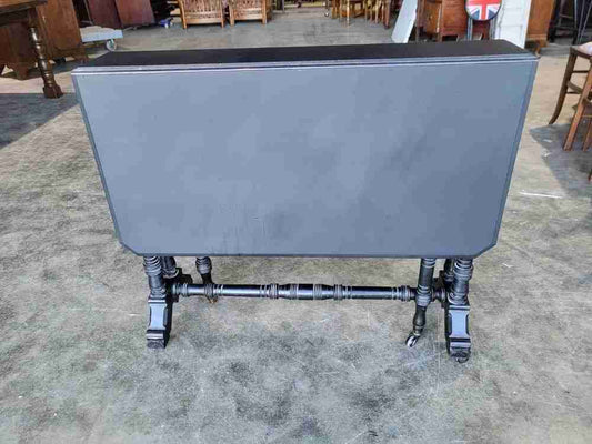 Antique Sutherland gate leg drop leaf dining occasional table