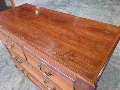 Antique Edwardian small 2 over 2 chest of drawers