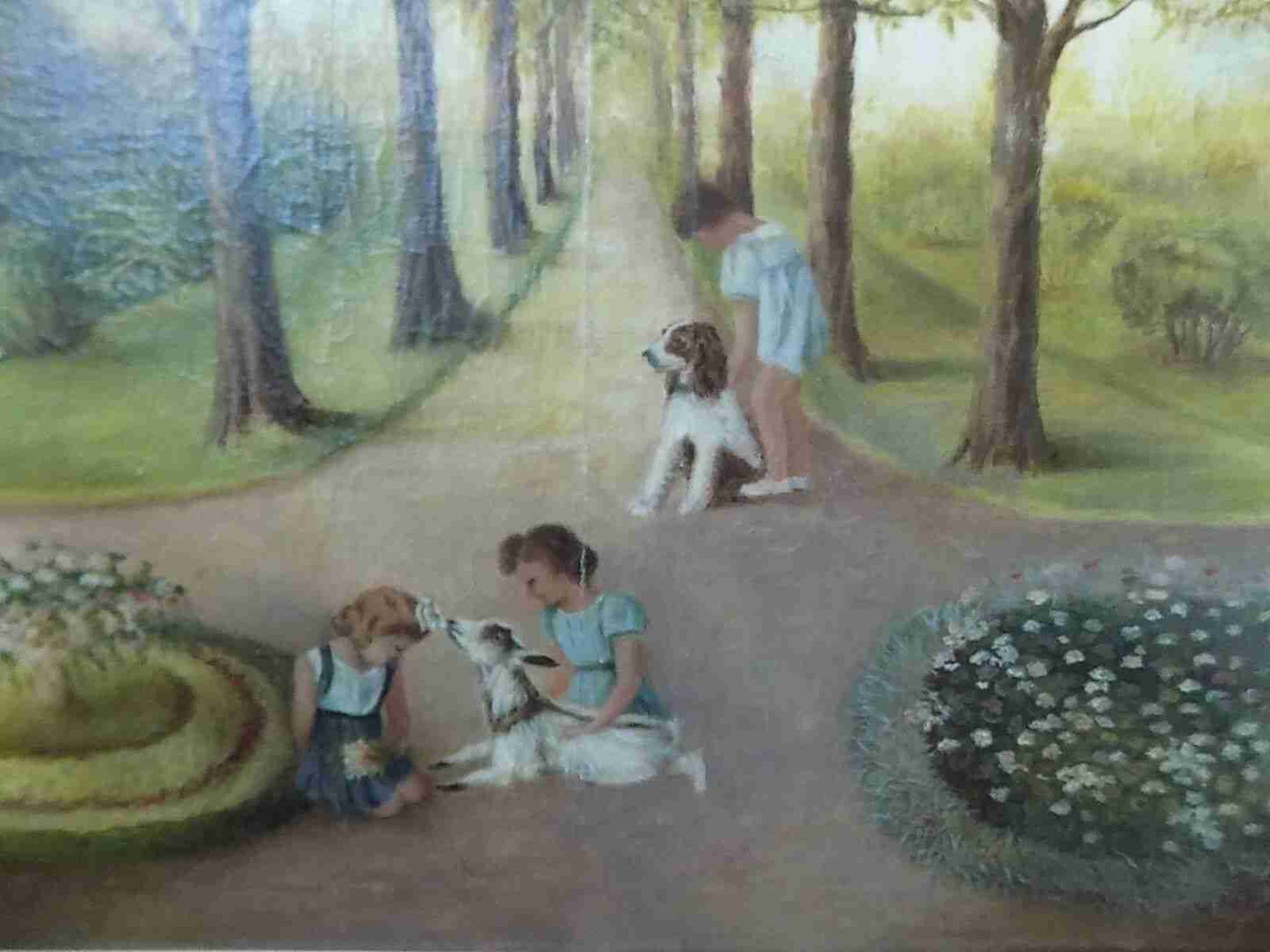 Framed original oil painting