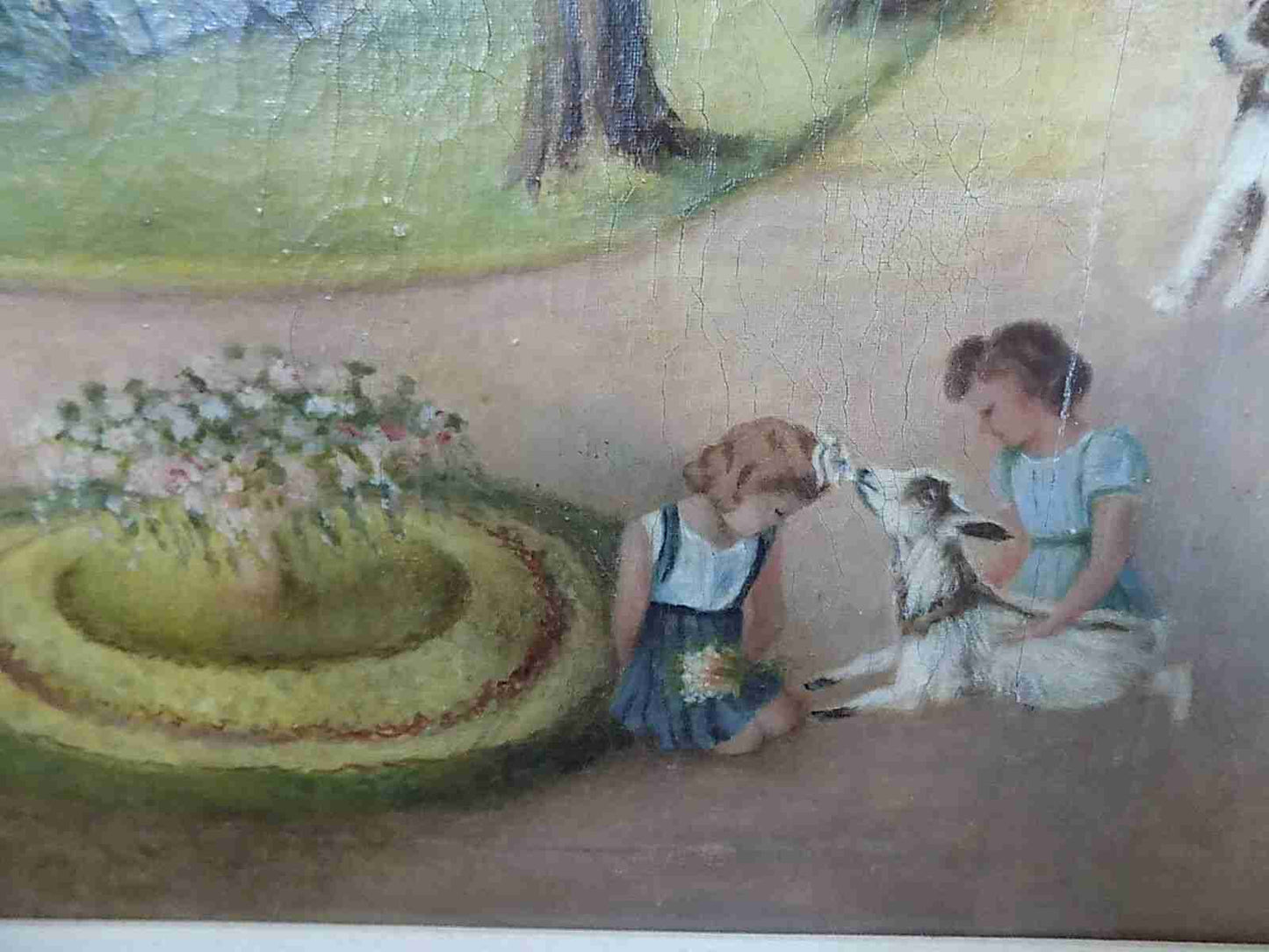 Framed original oil painting
