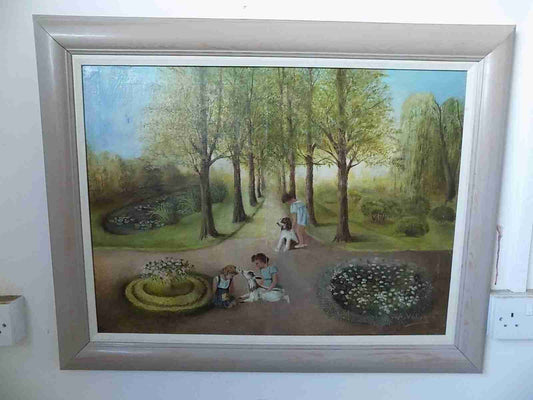 Framed original oil painting